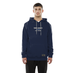 Men's - New Era Ne Cfl To Otc Hoody  - Navy/Tan  Beige