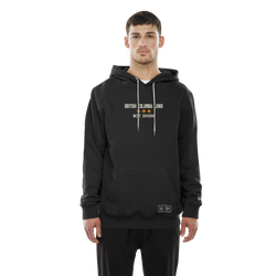 Men's - New Era Ne Cfl Bc Otc Hoody  - Black/Tan  Beige