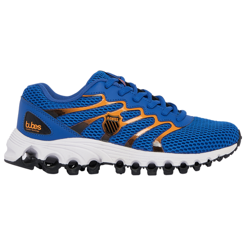 

K-Swiss Boys K-Swiss Tubes - Boys' Grade School Running Shoes Blue/Orange/Black Size 03.5