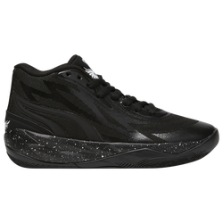 Boys' Grade School - PUMA MB.02  - Black/White