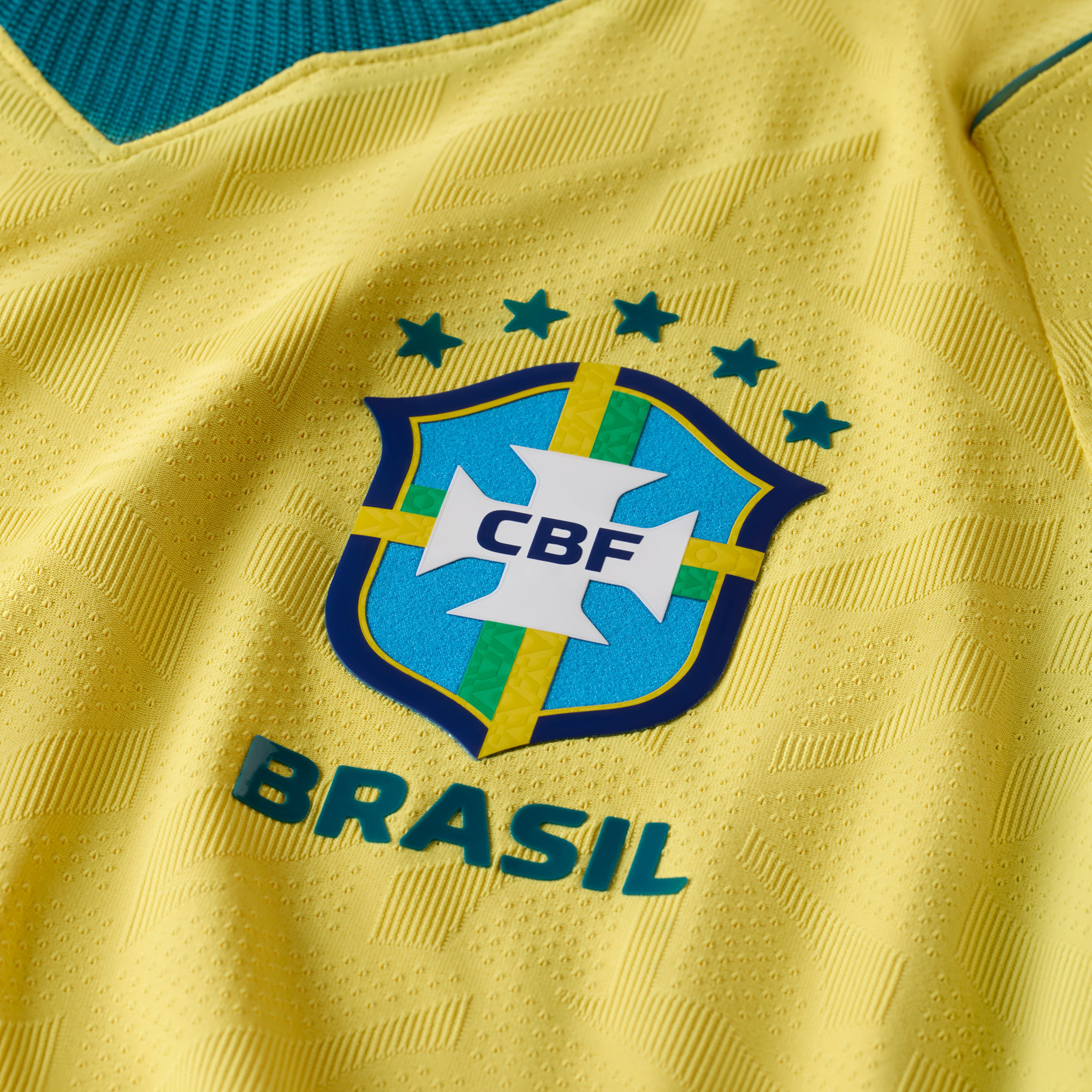 Nike Brasil Home Authentic Match Jersey  - Men's