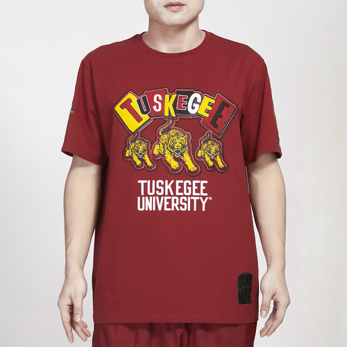 

Pro Standard Mens Pro Standard Tuskegee Homecoming T-Shirt - Mens Red/Red Size M