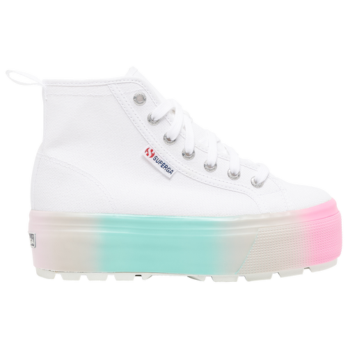 

Superga Womens Superga 2705 Tank Hi Fade - Womens Training Shoes White/Multi Size 8.0