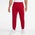 Jordan Brooklyn Fleece Pants  - Men's Red/White