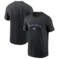 Men's - Nike Blue Jays  Hot Corner T-Shirt  - Black