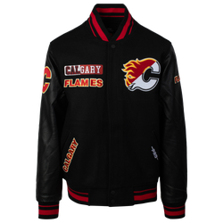 Men's - Pro Standard NHL Calgary Flames Varsity Jacket - Red/Black