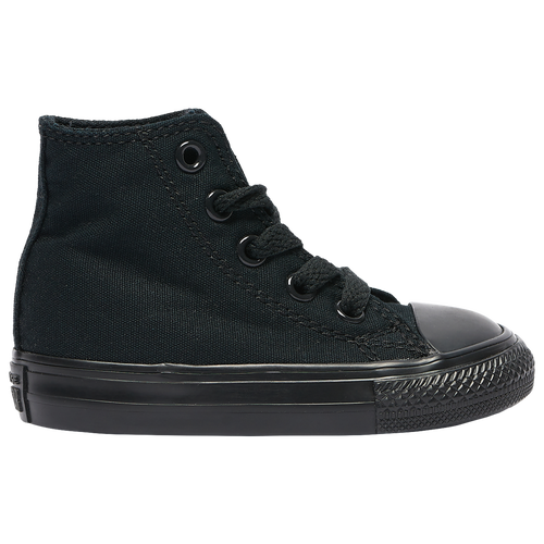 

Boys Converse Converse All Star High Top - Boys' Toddler Basketball Shoe Black Monochrome/Black Size 02.0