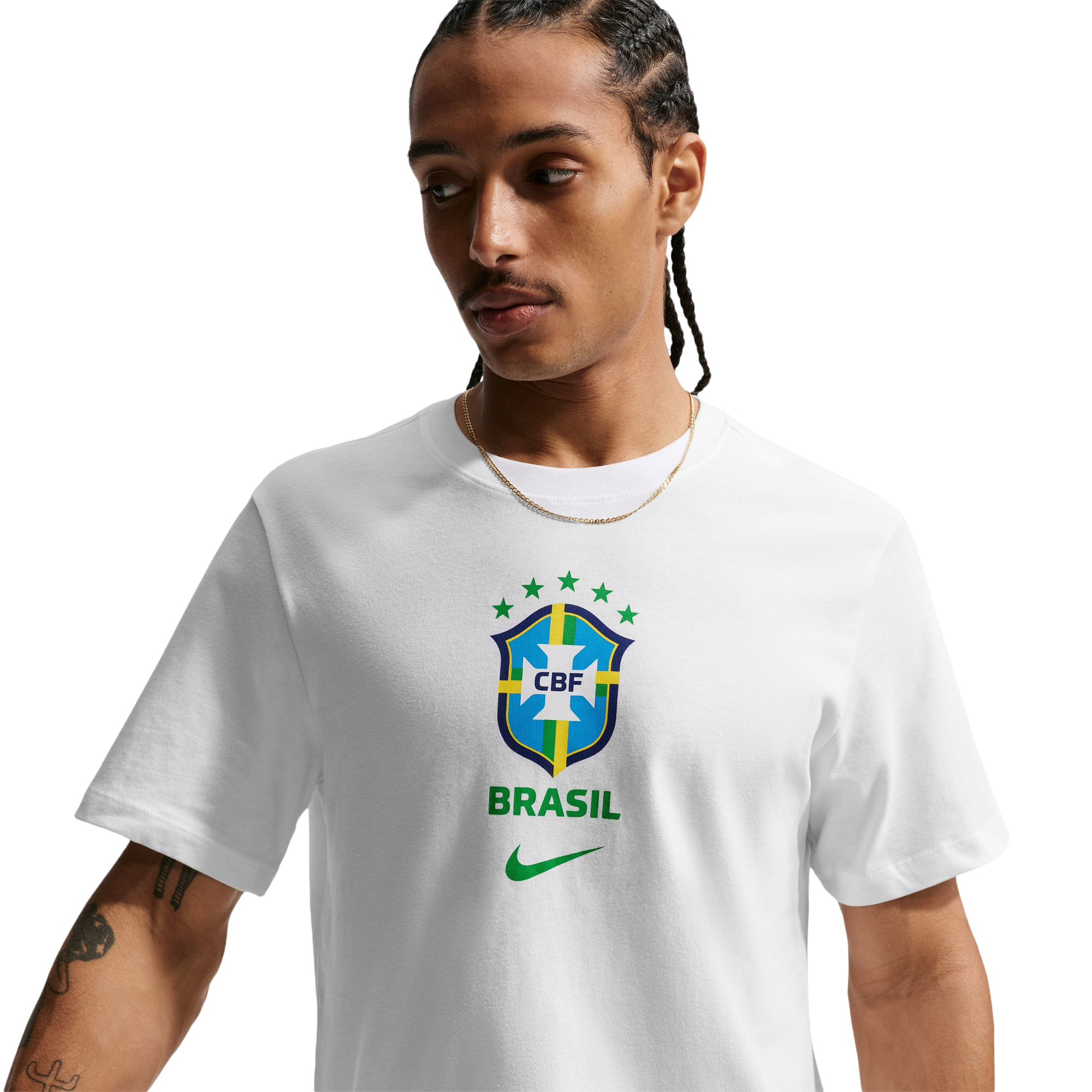Nike Brasil Short Sleeve T-Shirt  - Men's