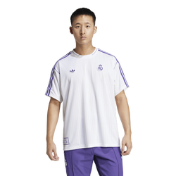 Men's - adidas Real Madrid Icon Jersey  - White/White