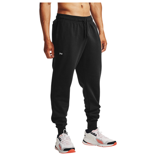 

Under Armour Mens Under Armour Rival Fleece Jogger - Mens Black/Onyx White Size 3XL