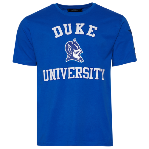 

Pro Standard Mens Pro Standard Duke Stacked Logo T-Shirt - Mens Blue/Blue Size L