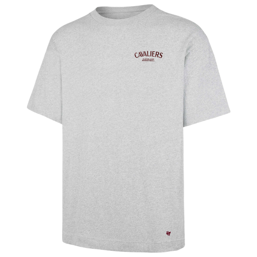 47 Brand Mens Cleveland Cavaliers Cavaliers Constantine Foundation T-Shirt - - Quartz Grey