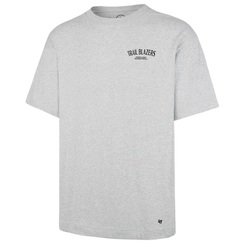 47 Brand Mens NBA Portland Trail Blazers Constantine Fndtn TS - - Quartz Grey