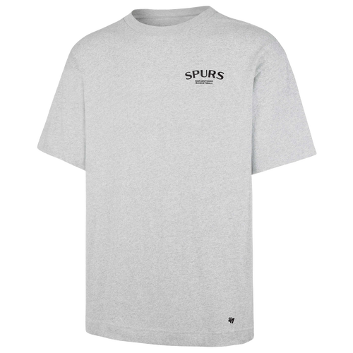 47 Brand Mens San Antonio Spurs Spurs Constantine Foundation T-Shirt - - Quartz Grey
