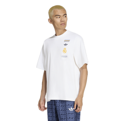 Men's - adidas Real Lf T-Shirt  - White