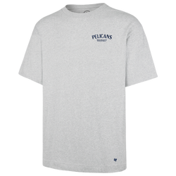 Men's - 47 Brand Pelicans Constantine Foundation T-Shirt - Quartz Grey