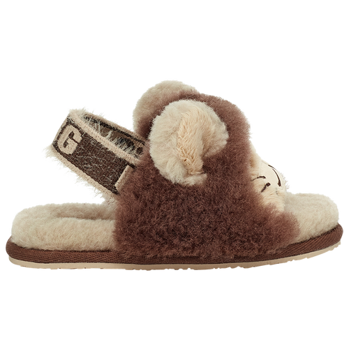 

UGG Girls UGG Fluff Yeah Slides - Girls' Toddler Shoes Brown/Brown Size 9.0