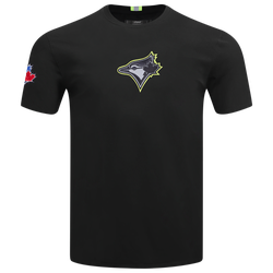 Men's - Pro Standard Toronto Blue Jays MLB S/S T-Shirt  - Reflective Silver/Black