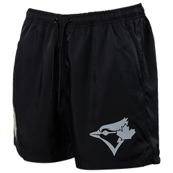 Pour hommes - Pro Standard Short tissé MLB Blue Jays de Toronto - Noir/Argent réfléchissant
