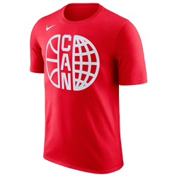 Men's - Nike Canada Short Sleeve Practice T-Shirt  - Red/White