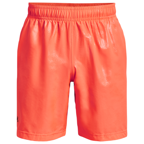 

Under Armour Mens Under Armour Emboss Shorts - Mens After Burn/Black Size L