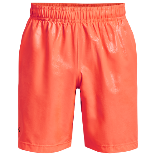 

Under Armour Mens Under Armour Emboss Shorts - Mens After Burn/Black Size XL