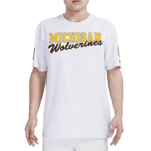  - Pro Standard Michigan Classic SJ T-Shirt - White/Multi