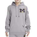 Pro Standard Michigan Classic Pullover Hoodie - Pro Standard Gray/Multi