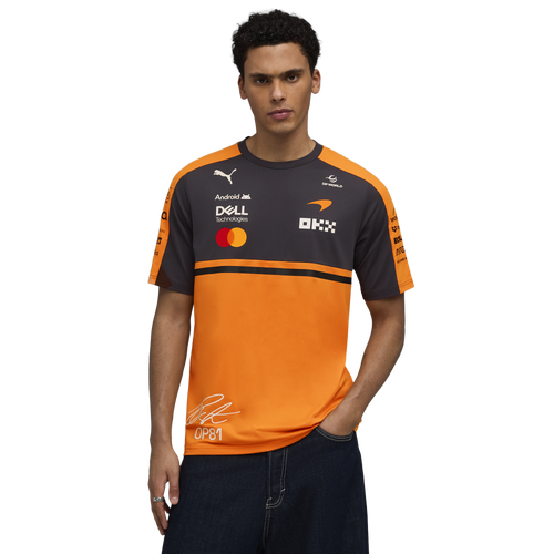 MENS - PUMA Mclaren Replica Piastri Tee - Papaya