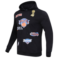 Men's New Era Black New York Knicks Localized Pullover Hoodie