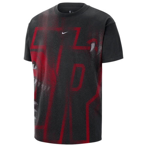 Nike Men's Toronto Raptors Icon T-Shirt - Size L - Black/Red