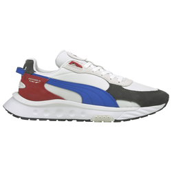 Men's - PUMA Wild Rider - White/Blue/Red