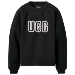Women's - UGG Logo Crewneck - White/Black
