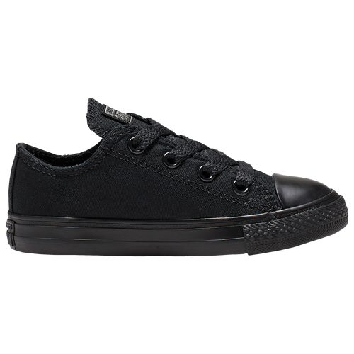 

Converse Boys Converse All Star Low Top - Boys' Toddler Basketball Shoes Black Monochrome/Black Size 02.0