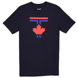 Men's - New Era Blue Jays CC '24 T-Shirt - Black/Orange/Royal Blue