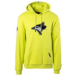 Pour hommes - Pro Standard Chandail à capuchon MLB Blue Jays de Toronto - Argent réfléchissant/Jaune