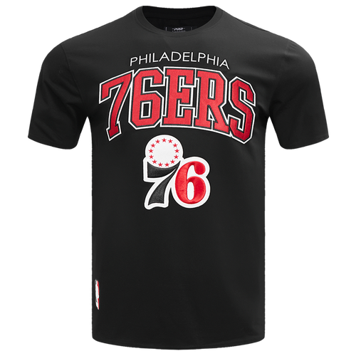 

Pro Standard Mens Pro Standard 76ers Short Sleeve T-Shirt - Mens Black/Red Size XL
