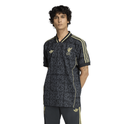Men's - adidas Liverpool LF Jersey  - Carbon/Halo 
