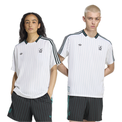 Men's - adidas Liverpool FC Icon Jersey  - White/Sea Green