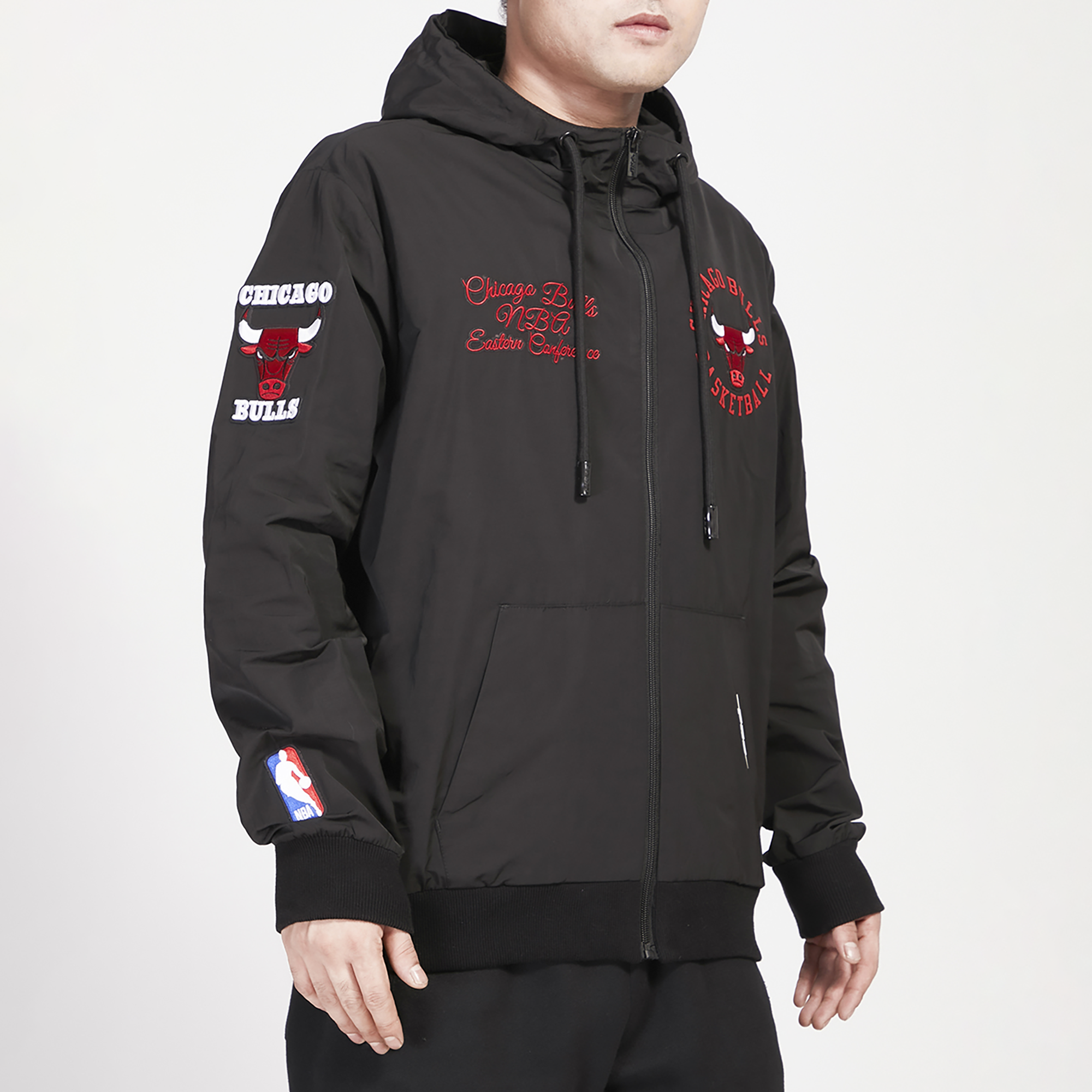 Chicago bulls full zip 2024 hoodie