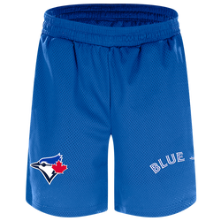 Men's - New Era Blue Jays OTC Shorts - White/Blue