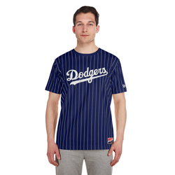 Men's - New Era Dodgers OTC 2 T-Shirts  - Multi/Navy