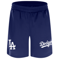 Men's - New Era Dodgers OTC Shorts  - White/Navy