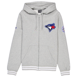 Men's - New Era Blue Jays Logo Select Hoodie - Multi/Grey