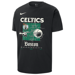 Men's - Nike Celtics Courtside OG Content Max 90 T-Shirt - Black/Green