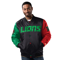 Men's - Gill Lions Starter x Ty Jacket - Black/Red/Green