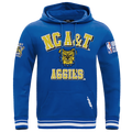 Pro Standard College HBCU Rib Fleece Pullover Hoodie - Pro Standard Dodger Blue/Yellow