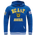 Pro Standard College HBCU Rib Fleece Pullover Hoodie - Men's Dodger Blue/Yellow