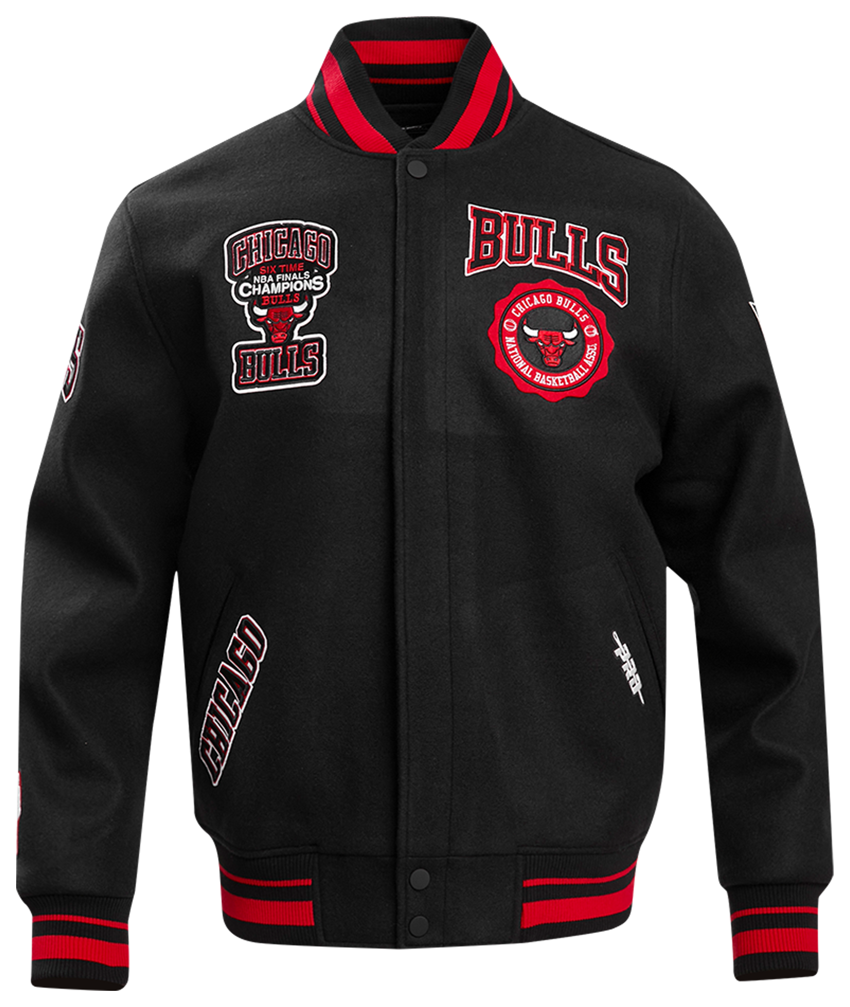 Pro Standard Raptors Wool Varsity Jacket - Men's