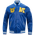 Pro Standard College HBCU Rib Satin Jacket - Men's Dodger Blue/Yellow